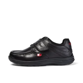 Chaussures Reasan Strap en cuir noir pour garçons