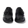 Chaussures Reasan Strap en cuir noir pour garçons