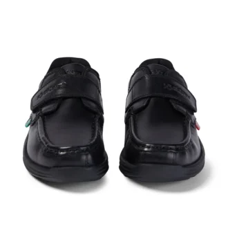 Chaussures Reasan Strap en cuir noir pour garçons
