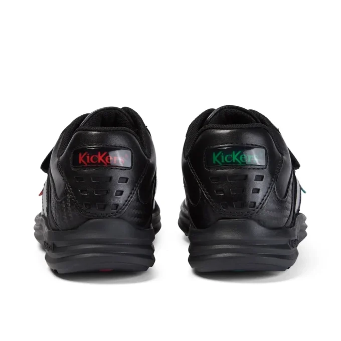 Chaussures Reasan Strap en cuir noir pour garçons