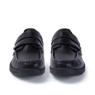 Chaussures Reasan Strap en cuir noir pour homme