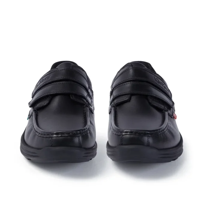 Chaussures Reasan Strap en cuir noir pour homme Chaussures Reasan Strap en cuir noir pour homme
