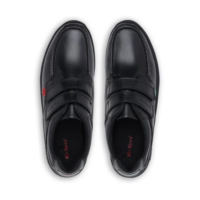 Chaussures Reasan Strap en cuir noir pour homme Chaussures Reasan Strap en cuir noir pour homme