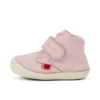 Chaussures Softer Hi Baby en cuir rose pâle unisexe Chaussures Softer Hi Baby en cuir rose pâle unisexe