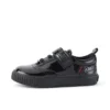 Chaussures Tovni Brogue pour bébés filles en cuir verni noir
