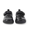 Chaussures Tovni Brogue pour bébés filles en cuir verni noir