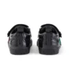Chaussures Tovni Brogue pour bébés filles en cuir verni noir