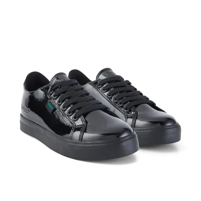Chaussures Tovni Lacer en cuir verni noir pour filles Chaussures Tovni Lacer en cuir verni noir pour filles