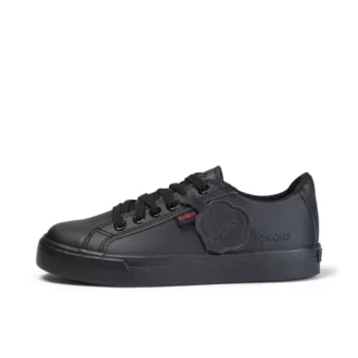 Chaussures Tovni Lacer en simili cuir noir unisexe junior