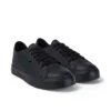 Chaussures Tovni Lacer en simili cuir noir unisexe junior