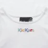 Débardeur classique à côtes Kickers pour femme, blanc Débardeur classique à côtes Kickers pour femme, blanc