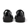 Femme junior Kenzi T-Bar Cuir verni Noir Femme junior Kenzi T-Bar Cuir verni Noir
