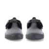 Filles Junior Kariko T Bar Cuir verni Noir