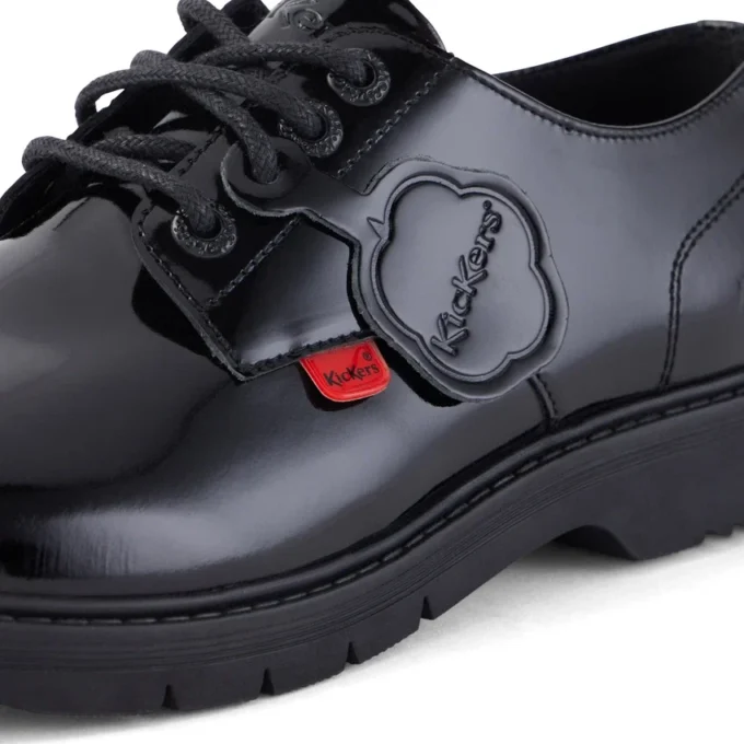 Finley Lo pour femme adulte, cuir verni noir Finley Lo pour femme adulte, cuir verni noir