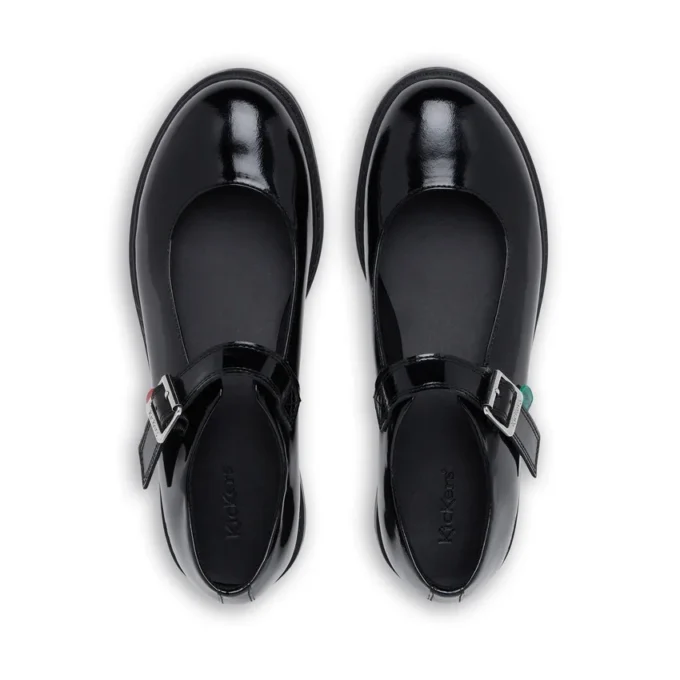 Finley MJ en cuir verni noir pour femme adulte Finley MJ en cuir verni noir pour femme adulte