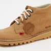 Fleurette en cuir unisexe Beige Fleurette en cuir unisexe Beige