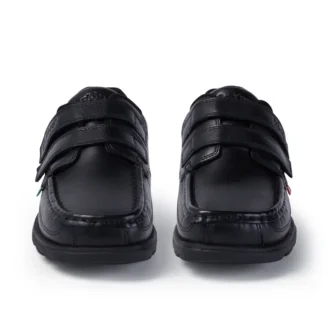 Fragma Moc Twin Vel en cuir noir pour jeunes hommes
