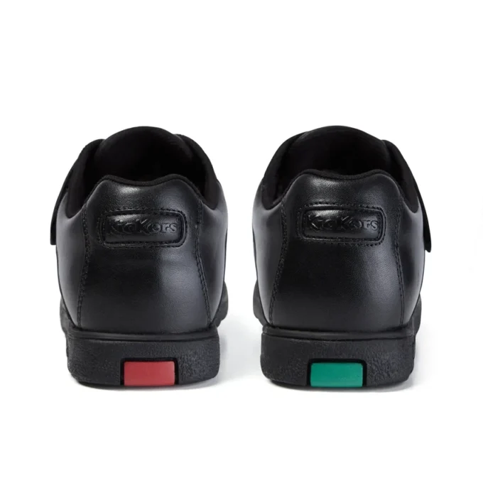 Fragma Moc Twin Vel en cuir noir pour jeunes hommes