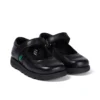 Fragma Pop en cuir noir pour petites filles