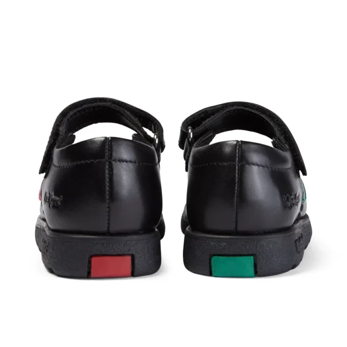 Fragma Pop en cuir noir pour petites filles