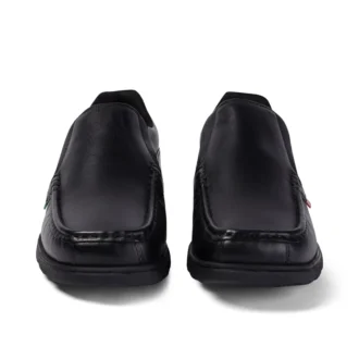 Fragma Slip en cuir noir pour homme