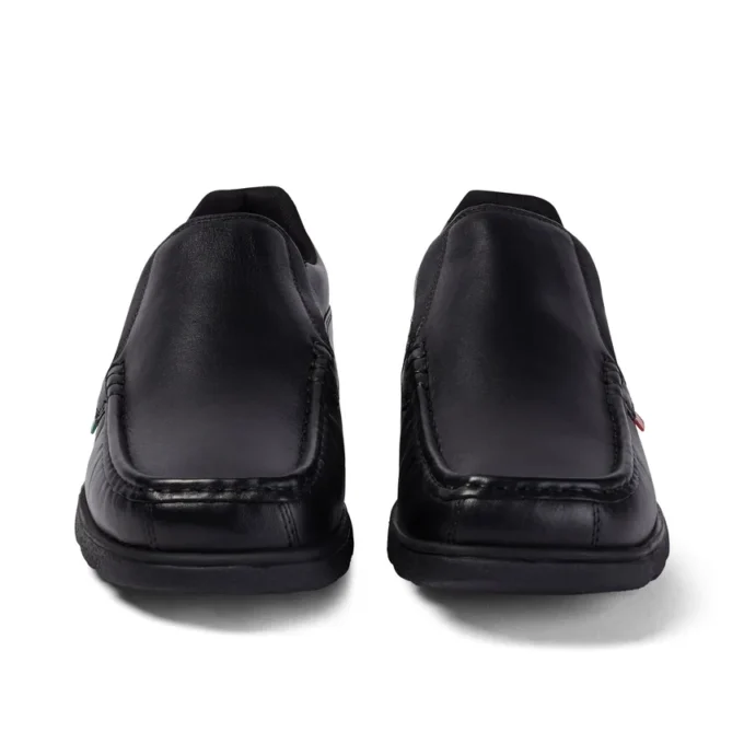 Fragma Slip en cuir noir pour homme