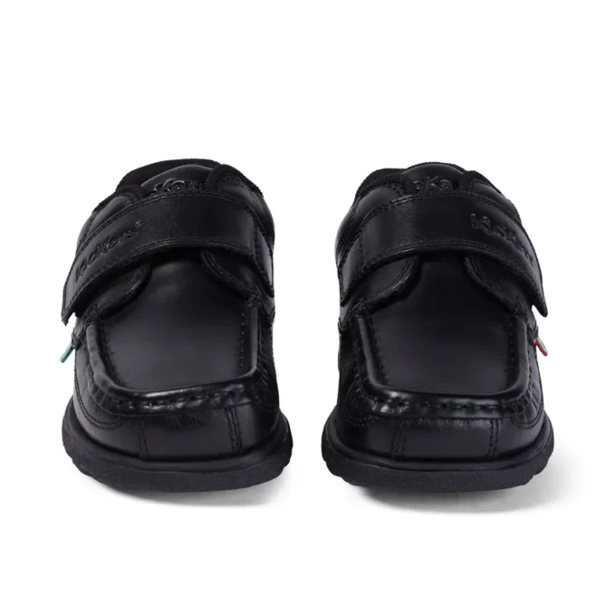 Fragma Strap en cuir noir pour garçons