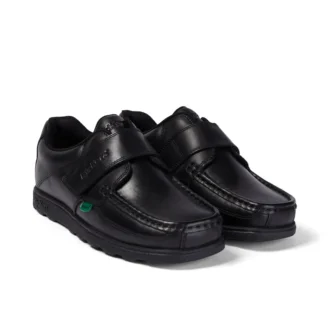 Fragma Strap en cuir noir pour jeunes hommes