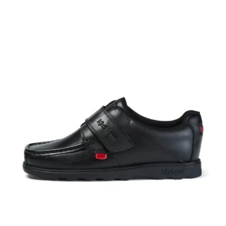 Fragma Strap en cuir noir pour jeunes hommes