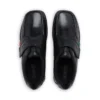 Fragma Strap en cuir noir pour jeunes hommes