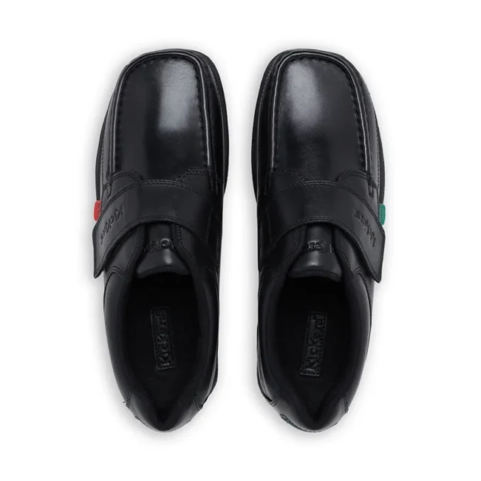 Fragma Strap en cuir noir pour jeunes hommes