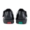 Fragma T-Bar en cuir verni noir pour petites filles