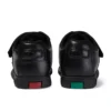 Fragma Twin Vel en cuir noir pour garçons