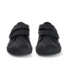 Garçons junior Tovni Twin Flex en cuir noir