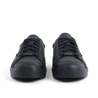 Homme Tovni Lo Mix Cuir Noir