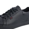 Homme Tovni Lo Mix Cuir Noir