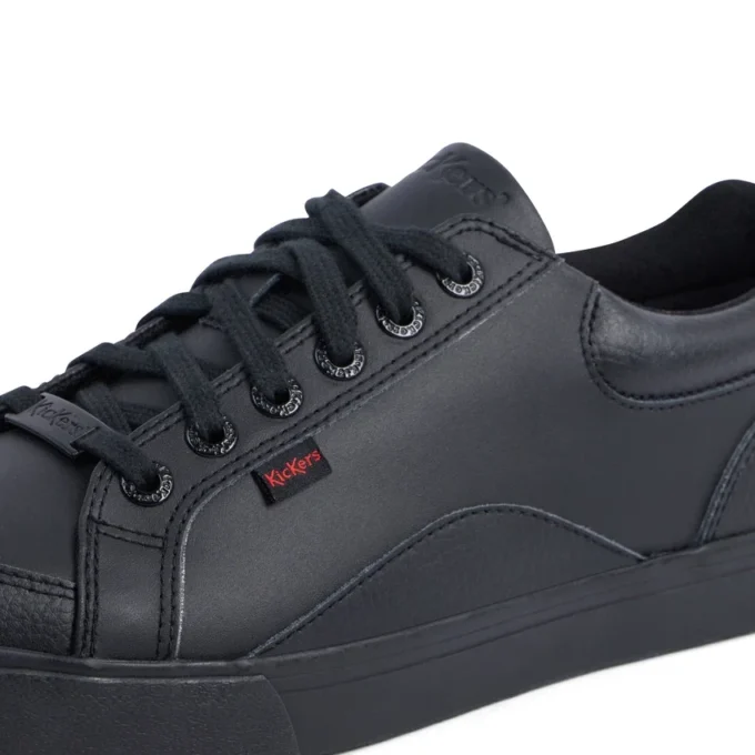 Homme Tovni Lo Mix Cuir Noir
