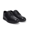 Hommes Adultes Troiko Lace Cuir Noir Hommes Adultes Troiko Lace Cuir Noir