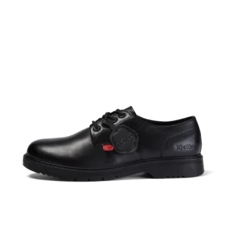 Hommes Finley Lo Cuir Noir