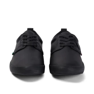 Hommes Kariko Gibb Cuir Noir