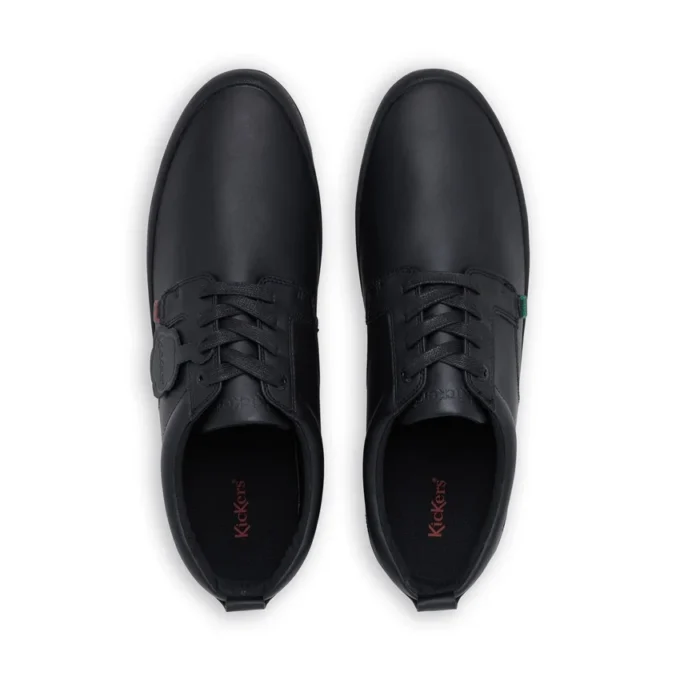 Hommes Kariko Gibb Cuir Noir Hommes Kariko Gibb Cuir Noir