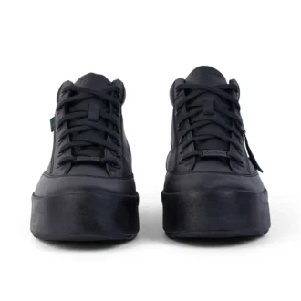 Hommes Kester Hi Cuir Noir