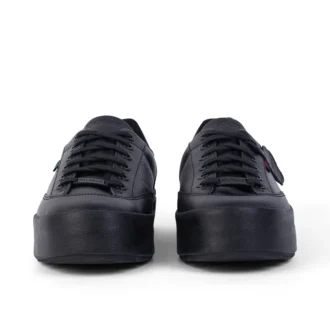 Hommes Kester Lo Cuir Noir