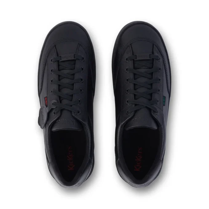 Hommes Kester Lo Cuir Noir