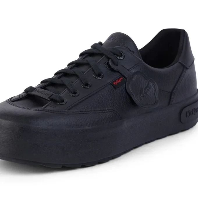 Hommes Kester Lo Cuir Noir