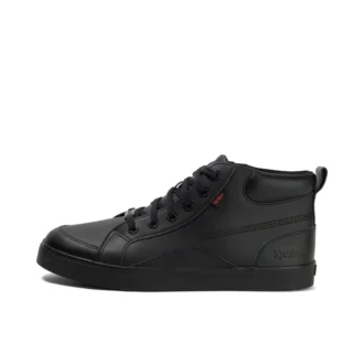 Hommes Tovni Hi Mix Cuir Noir