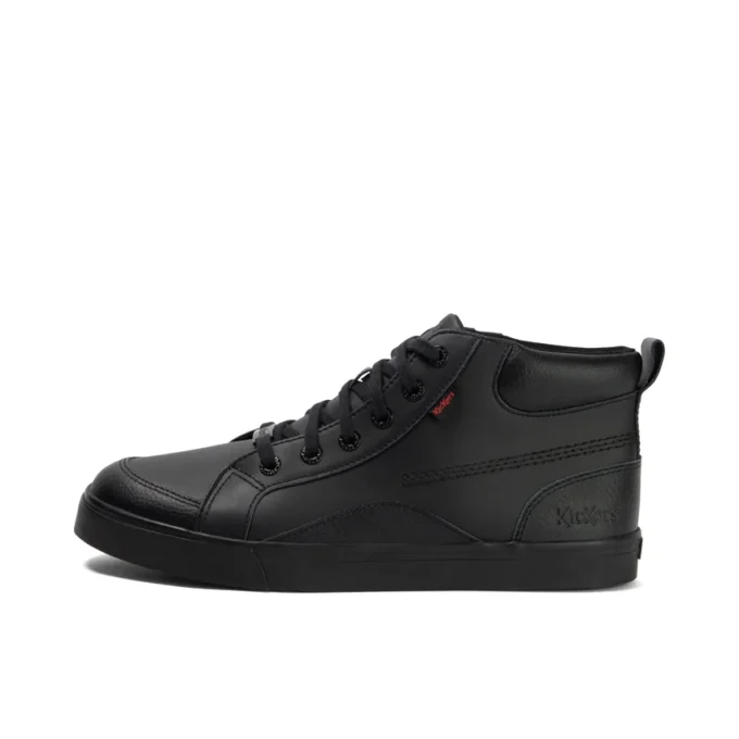 Hommes Tovni Hi Mix Cuir Noir