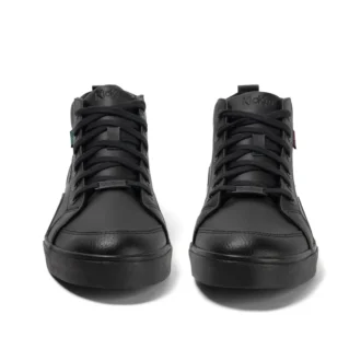 Hommes Tovni Hi Mix Cuir Noir