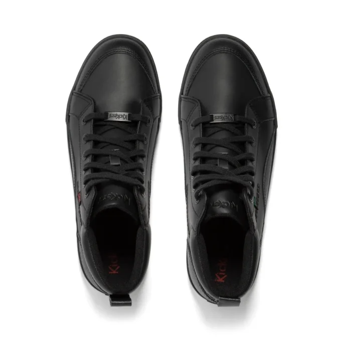 Hommes Tovni Hi Mix Cuir Noir