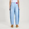 Jean classique à jambes larges Kickers pour femme adulte, bleu Jean classique à jambes larges Kickers pour femme adulte, bleu